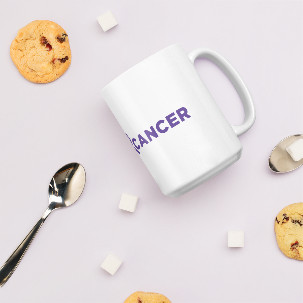 NeauxCancer | White glossy mug