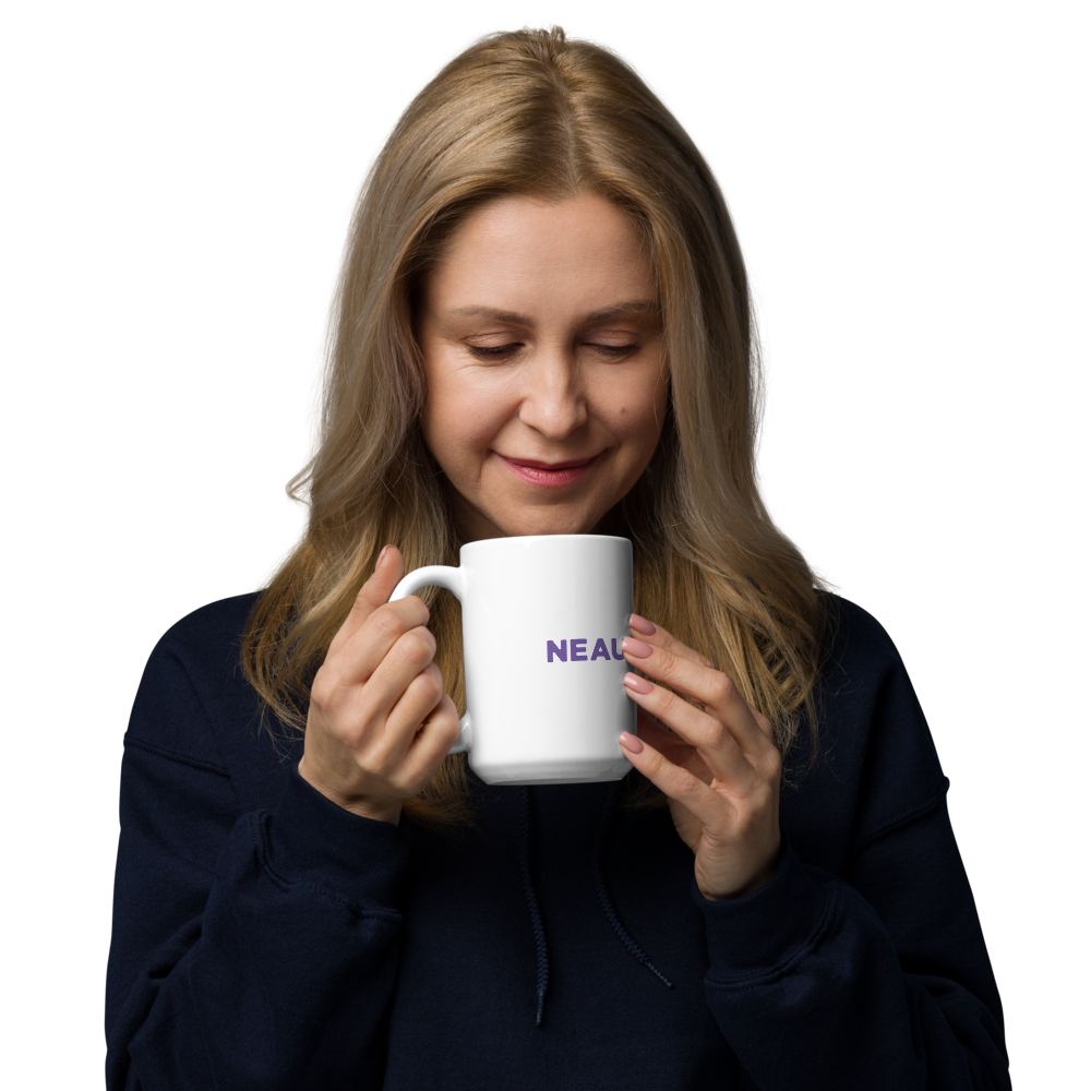 NeauxCancer | White glossy mug