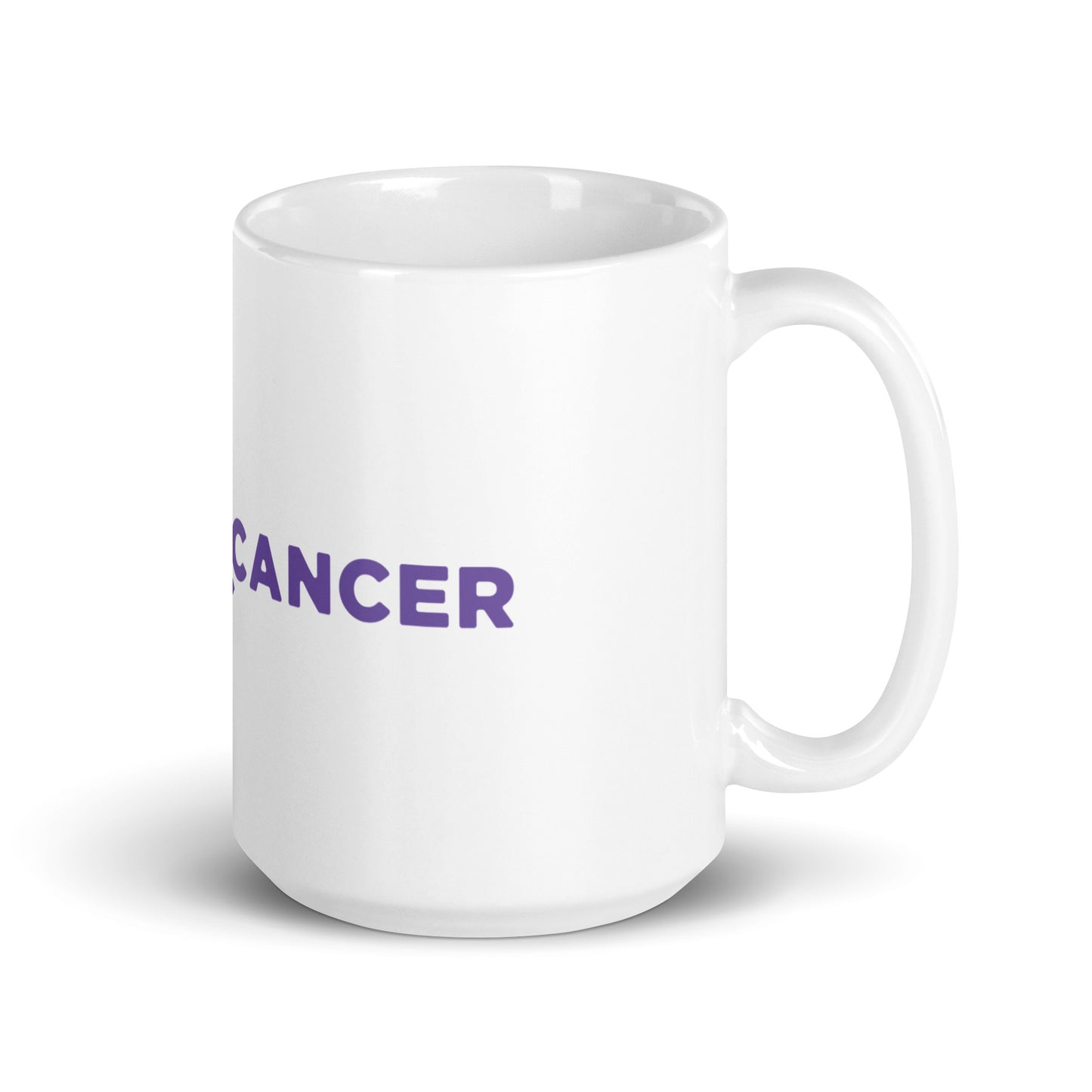 NeauxCancer | White glossy mug